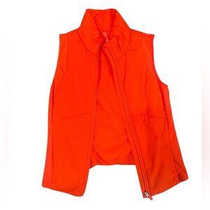 NWOT Lululemon orange vest size 8